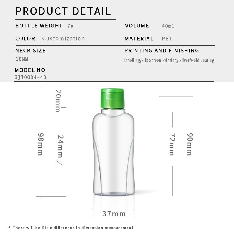 34ml PET Bottle