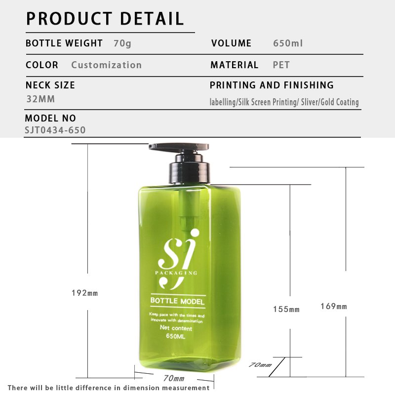 650ml PET Bottle