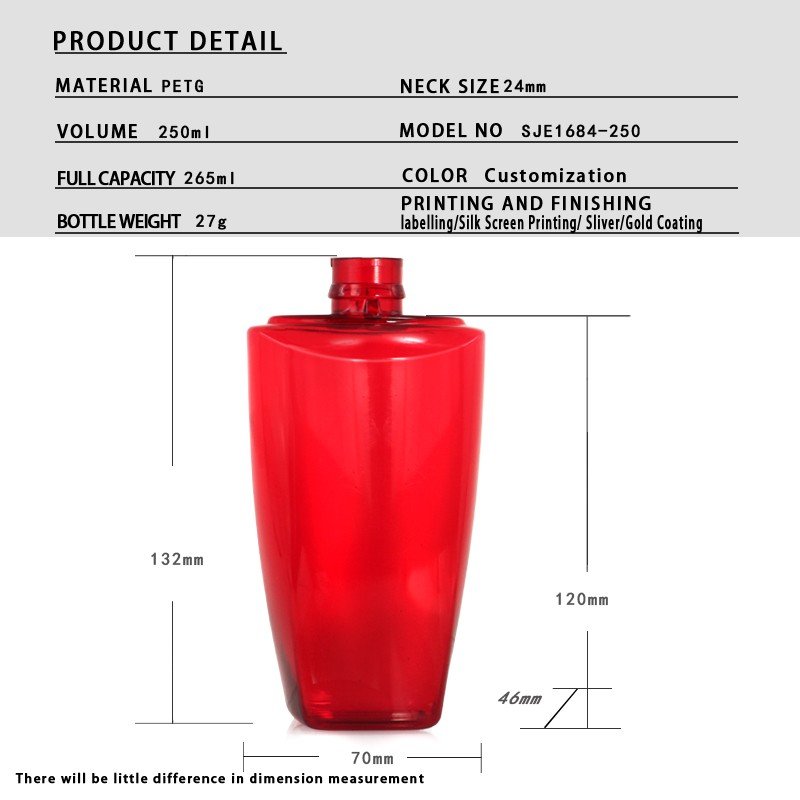250ml PETG Bottle