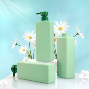 500ml HDPE Shampoo Bottle for Shampoo And Conditioner Packaging