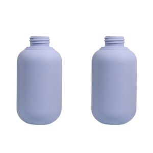 Custom 350ml HDPE Cosmetic Bottle with Logo Printing