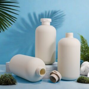 Large 505ml PET Refillable Empty Pump Bottle with 24mm Neck 60g