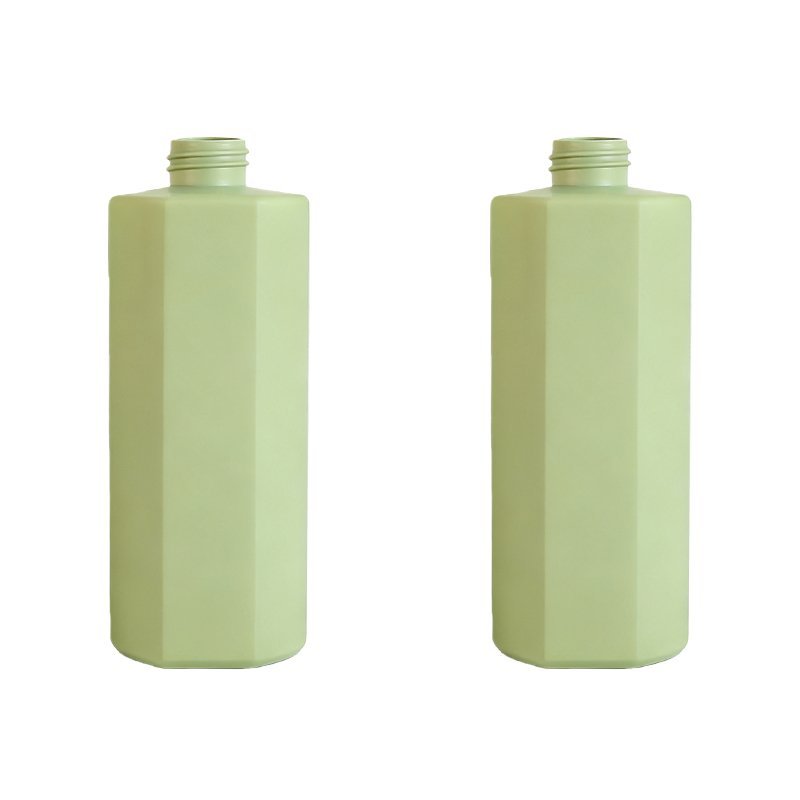 500ml PE Shampoo & Body Wash Bottle with Pre-Printed Logo (28mm Neck, 42g)