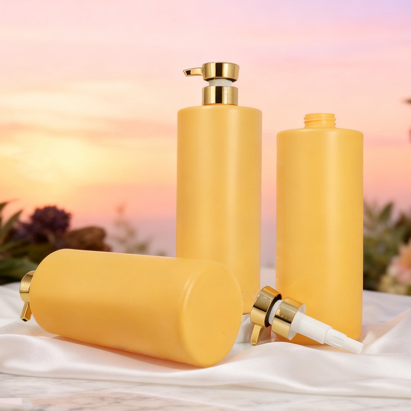 Bath & Body 1000ml PE Bath Bottle for Bulk Refill & Family Size – 38mm Neck, 75g