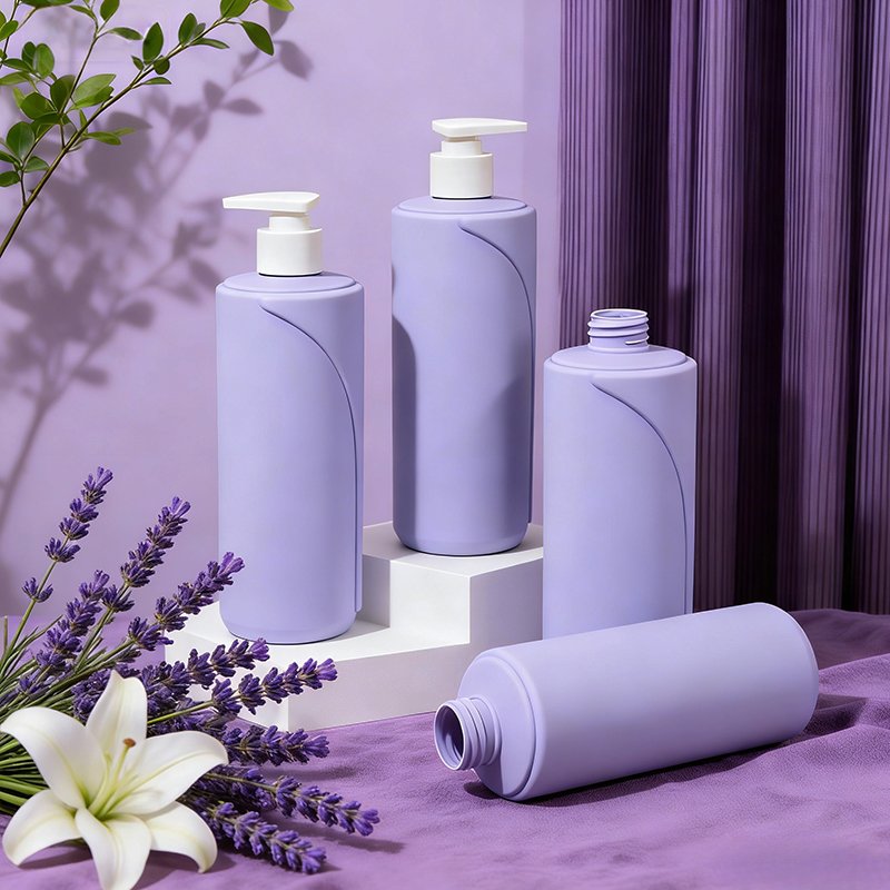500ml PE Cosmetic Bottle 28mm Neck 57g for Lotion, Shampoo & Detergent