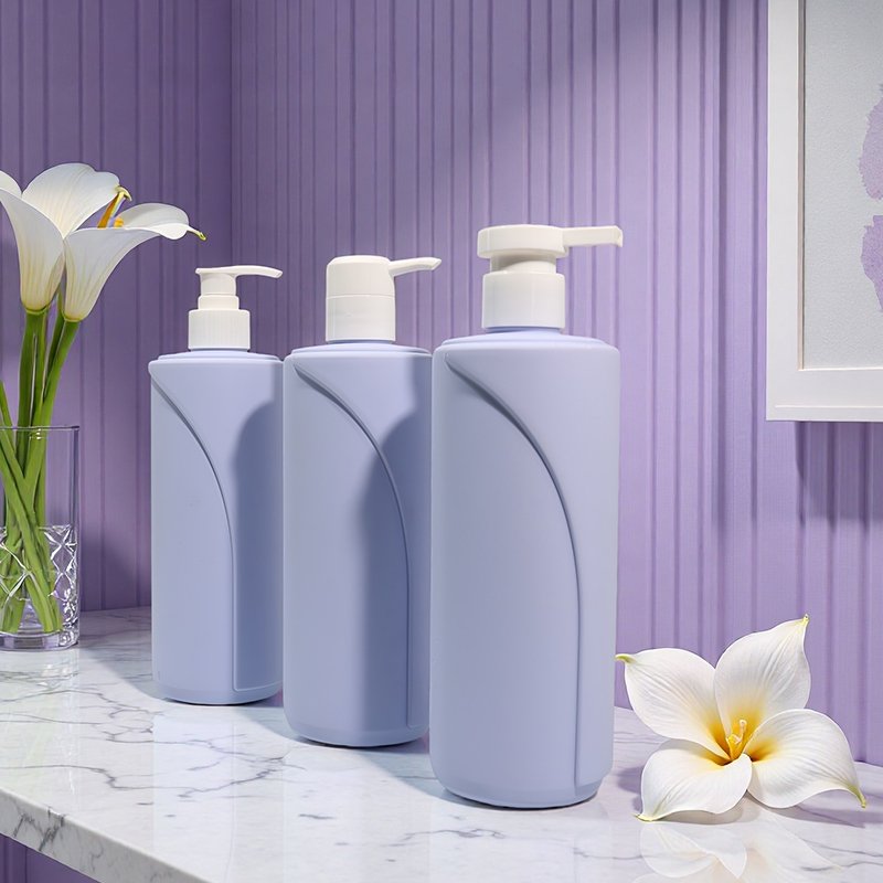 500ml PE Cosmetic Bottle 28mm Neck 57g for Lotion, Shampoo & Detergent