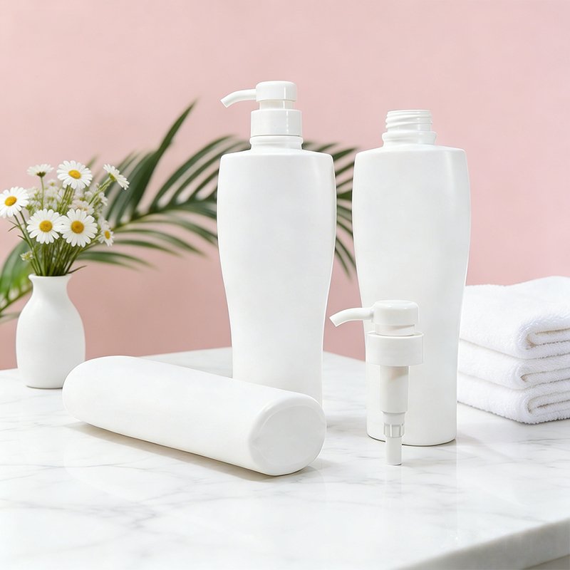 530ml PE Cosmetic Bottle 32mm Neck 60g for Lotion, Shampoo & Detergent