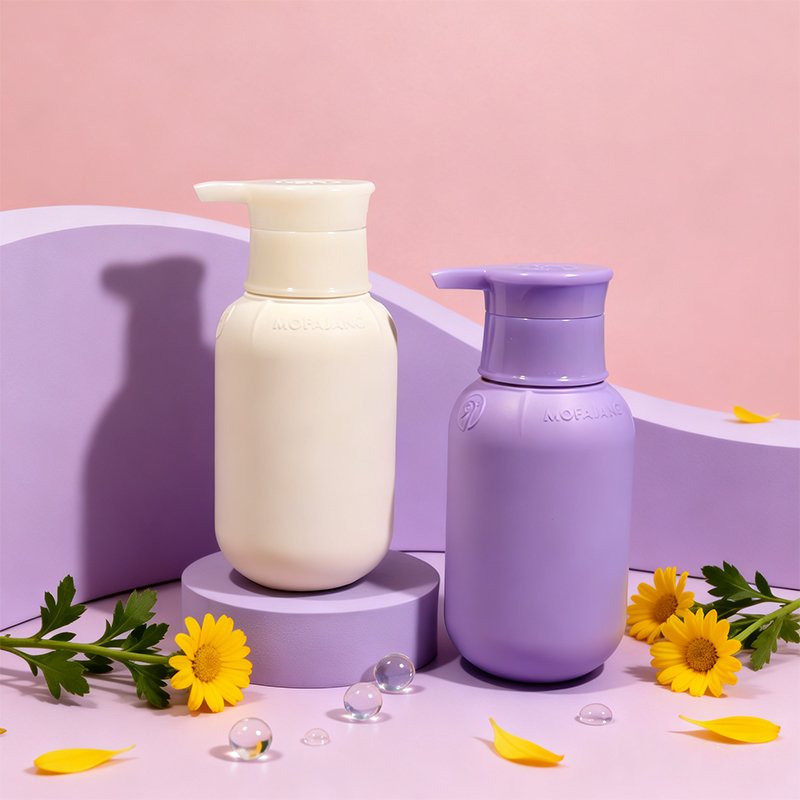 300ml PE Cosmetic Bottle 32mm Neck 35g for Lotion, Shampoo & Detergent