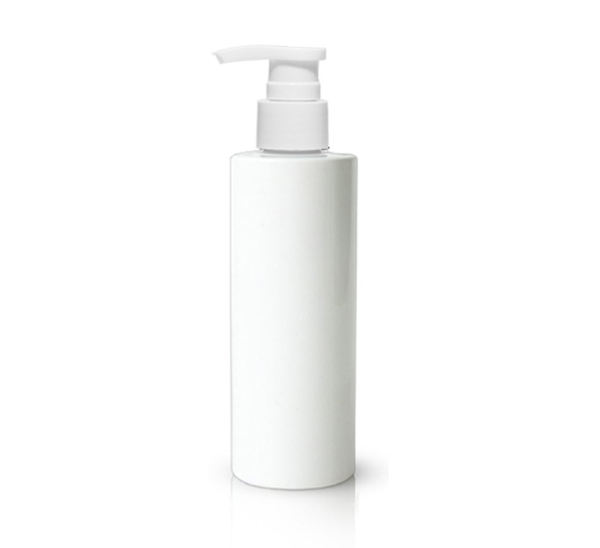 Cosmetic 200ml PET Round Bottle for Serum & Treatment – 24mm Neck, 26g