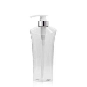 580ml PET Transparent Bottle 58mm Neck 47g for Lotion, Shampoo & Detergent