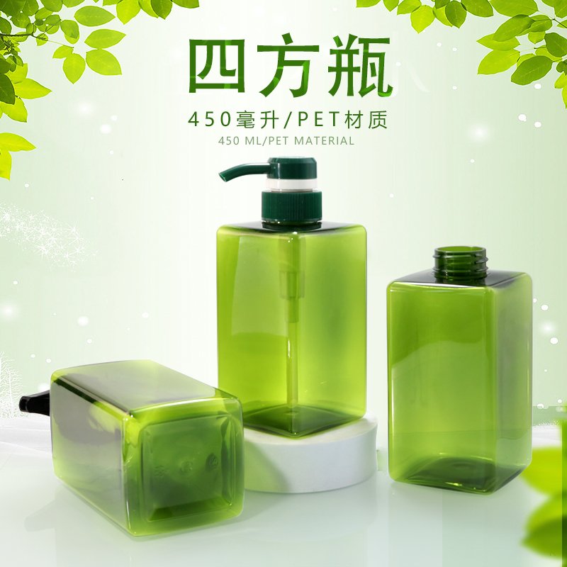 450ml PET Transparent Bottle 32mm Neck 46g for Lotion, Shampoo & Detergent