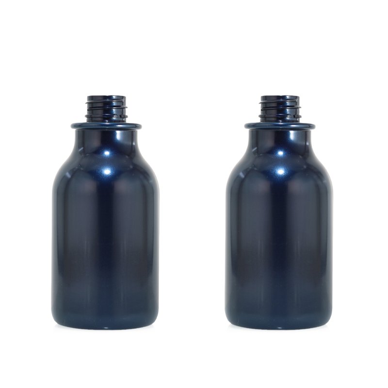 Custom 340ml PET PET Cosmetic Bottle with Logo Printing