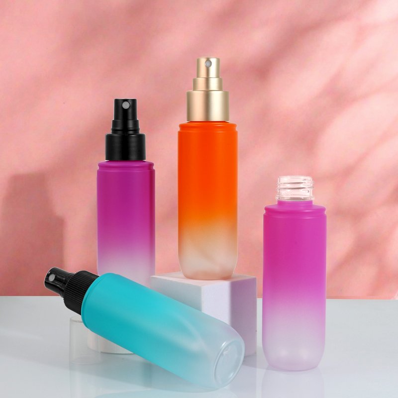 Mini 100ml PET Travel Perfume Empty Spray Bottle with 18mm Neck 18g