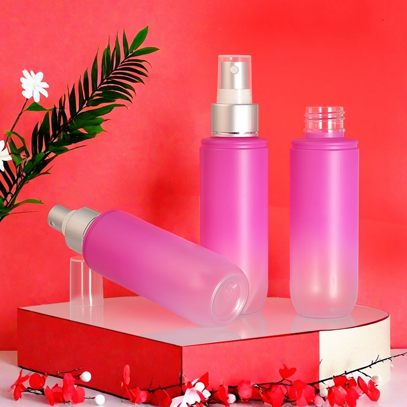 Mini 100ml PET Travel Perfume Empty Spray Bottle with 18mm Neck 18g