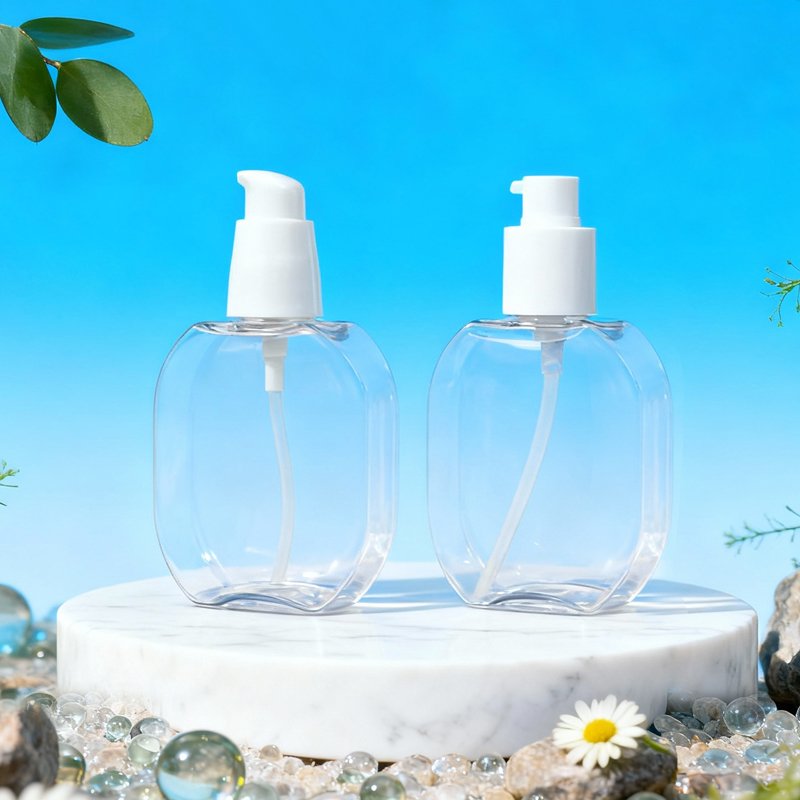 Cosmetic 100ml PET Spray Bottle for Facial Mist & Toner – 20mm Neck, 18g