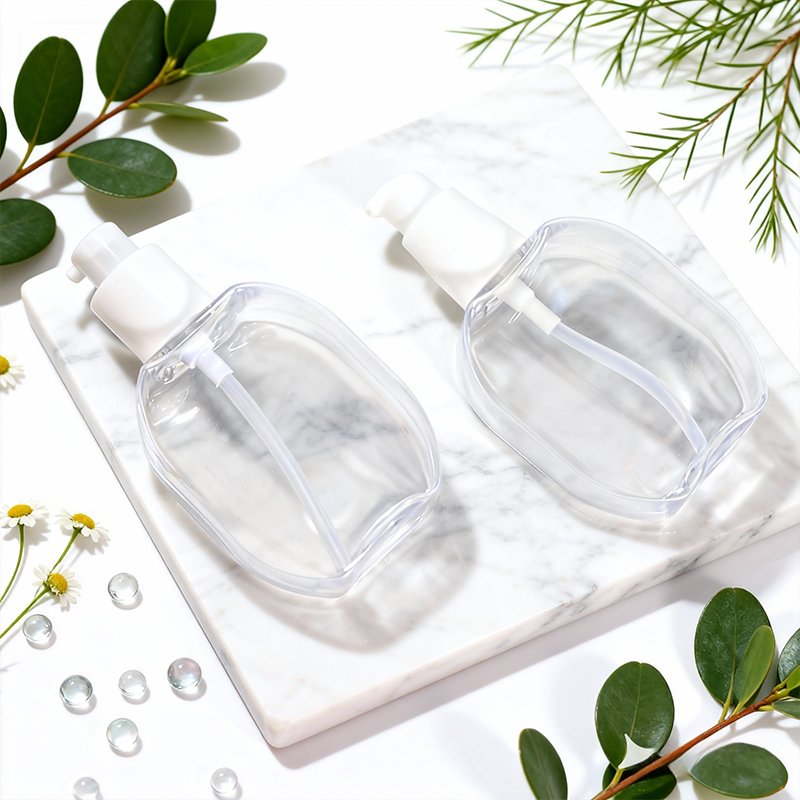 Cosmetic 100ml PET Spray Bottle for Facial Mist & Toner – 20mm Neck, 18g