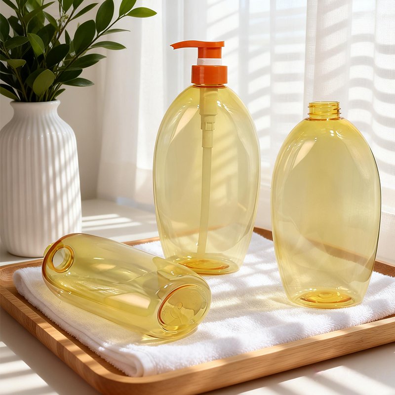 Bath & Body 750ml PET Bath Bottle for Body Wash & Shampoo (28mm Neck, 55g)