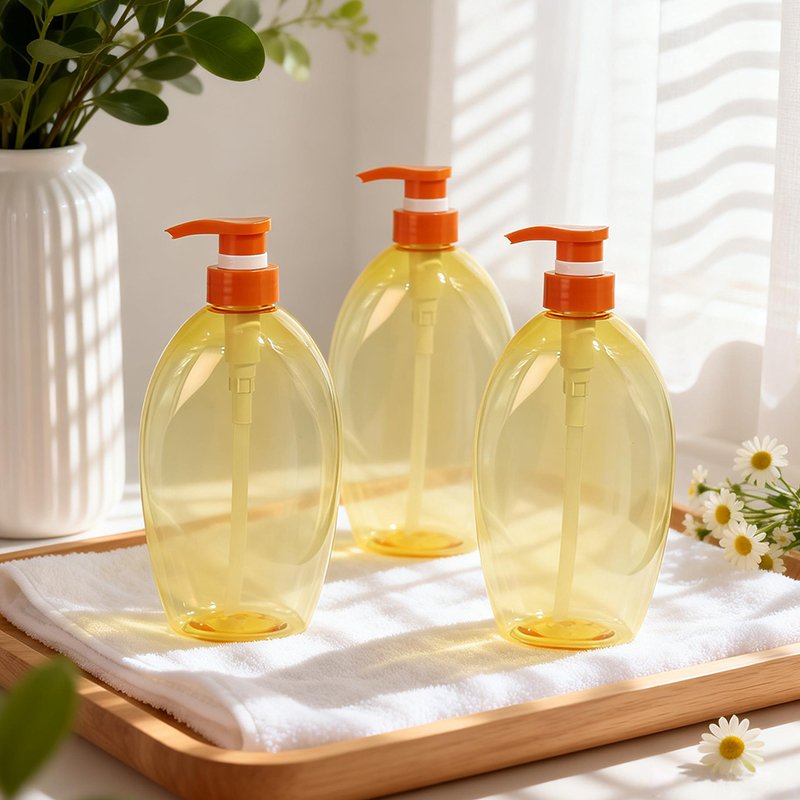 Bath & Body 750ml PET Bath Bottle for Body Wash & Shampoo (28mm Neck, 55g)