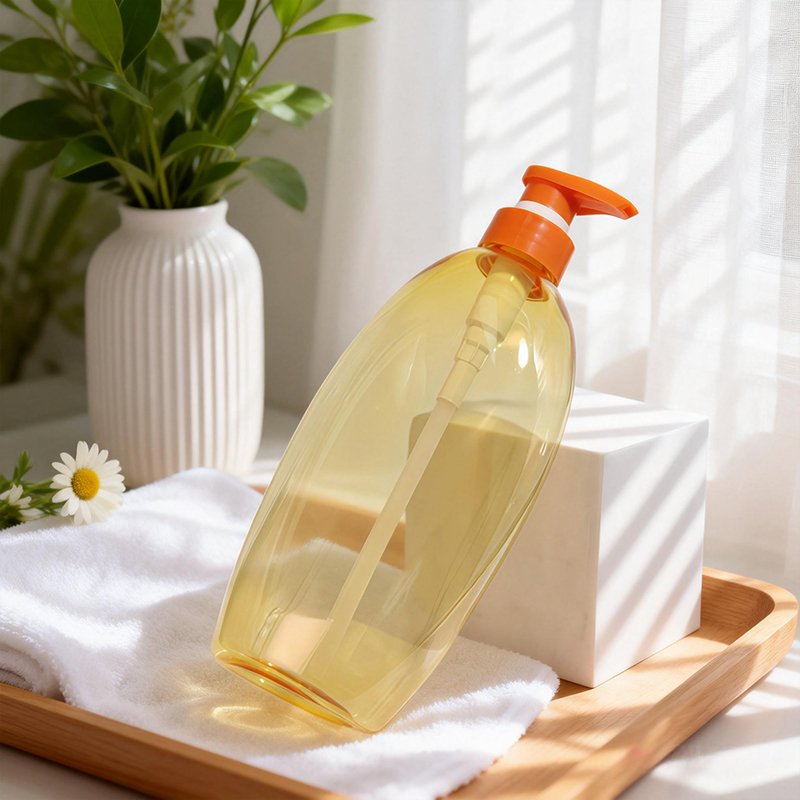 Bath & Body 750ml PET Bath Bottle for Body Wash & Shampoo (28mm Neck, 55g)