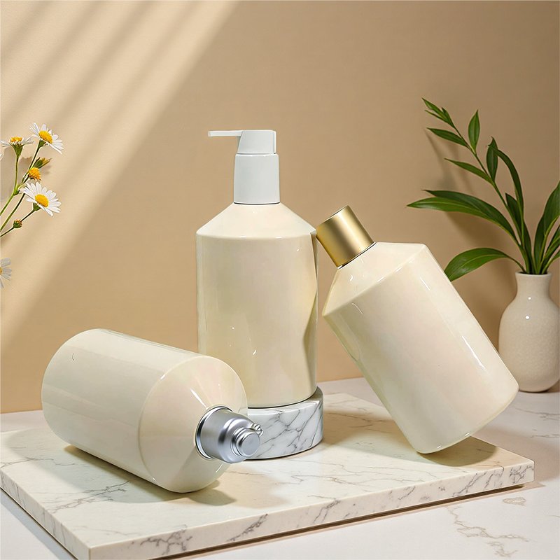 500ml PET Shampoo & Body Wash Bottle (28mm Neck, 42g)