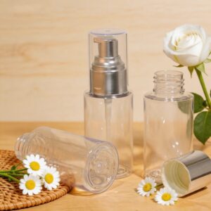 50ml PET Cosmetic Bottle for Travel & Sample – 20mm Neck, 12g