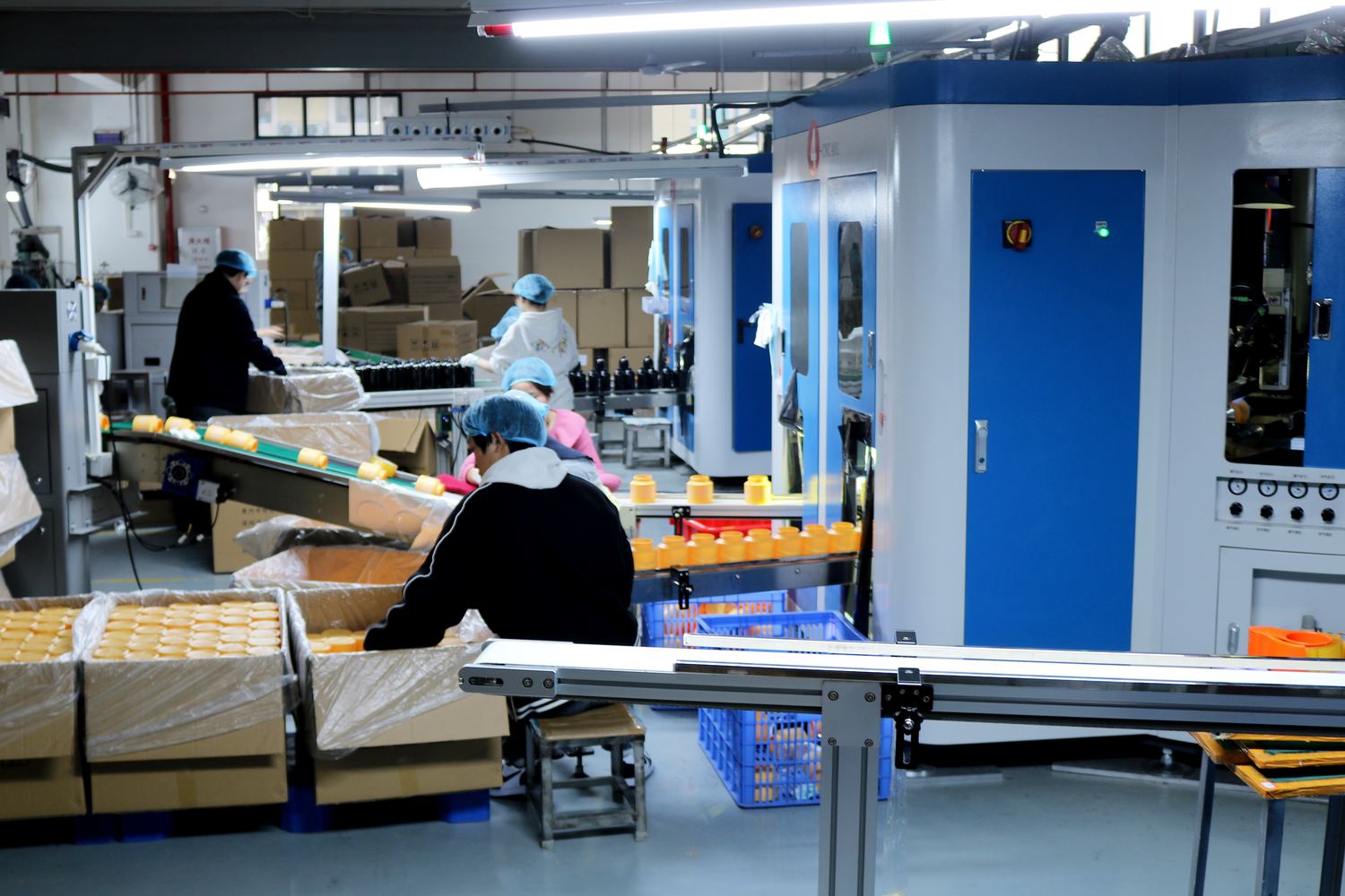Silk-screen printing line at our Huizhou plant